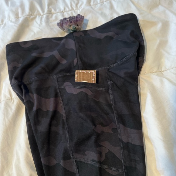 RBX Active Leggings - Black Camo - Picture 5 of 6